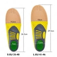 thumbnail image 6 of EVA Flat Foot Orthotic Insoles Arch Support Health Shoes Sole Pad Insoles for Shoes Insert Pad Orthopedic Insoles for Feet, 6 of 6
