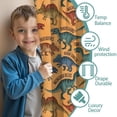 thumbnail image 3 of Blackout Kids Curtains,Colorful Dinosaurs Names Pattern Childrens Insulated Curtains Set Of 2,Bedroom Essentials,Toddler Room Decor 42"x54", 3 of 5