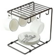 thumbnail image 1 of Yeacher Mug Holder Stand for Mug 6 Hooks Coffee Mug Rack Cup Display Hanger Rack Home Storage Mug Hooks Countertop Organizer for Mugs, 1 of 8