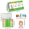 thumbnail image 4 of YATAV Phonics Flash Cards Kit with 129 Cards Learn to Read CVC Word Builder Games,Sight Words Games for Kindergarten Classroom Supplies,Preschool Phonics Learning Activity, 4 of 7