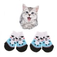 thumbnail image 2 of 8X Botas de Perro Gato Ropa Accesorios de Animales Doemsticos Suave Proteción de Pata Duradero jinwen Calcetines para perros, 2 of 8