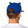 thumbnail image 4 of Sonic the Hedgehog Men's Hat Embroidered 3D Character Face and Ears Snapback Cap, 4 of 8