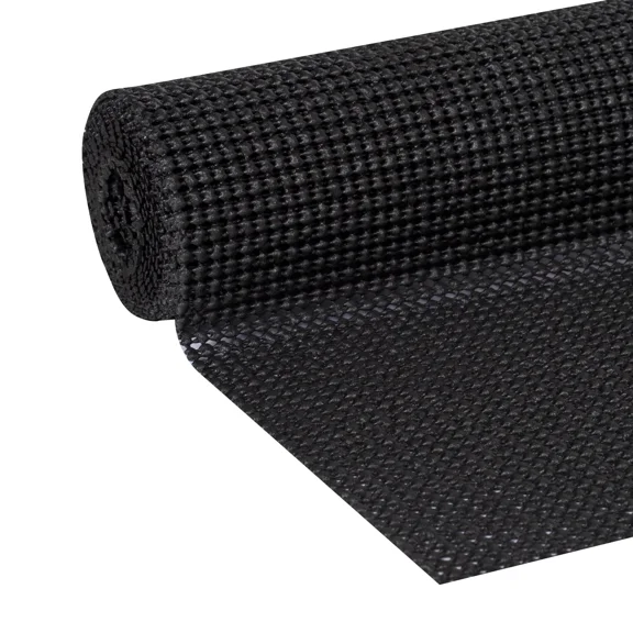 Easyliner Select Grip 20 In. X 6 Ft. Black Shelf Liner