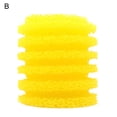 thumbnail image 2 of opvise Filter Sponge Thicker Strong Adsorption Force Universal Round Yellow Aquarium Filter Foam B, 2 of 8