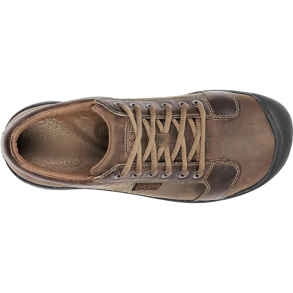 KEEN Men's Austin Leather Casual Walking Shoes - Walmart.com