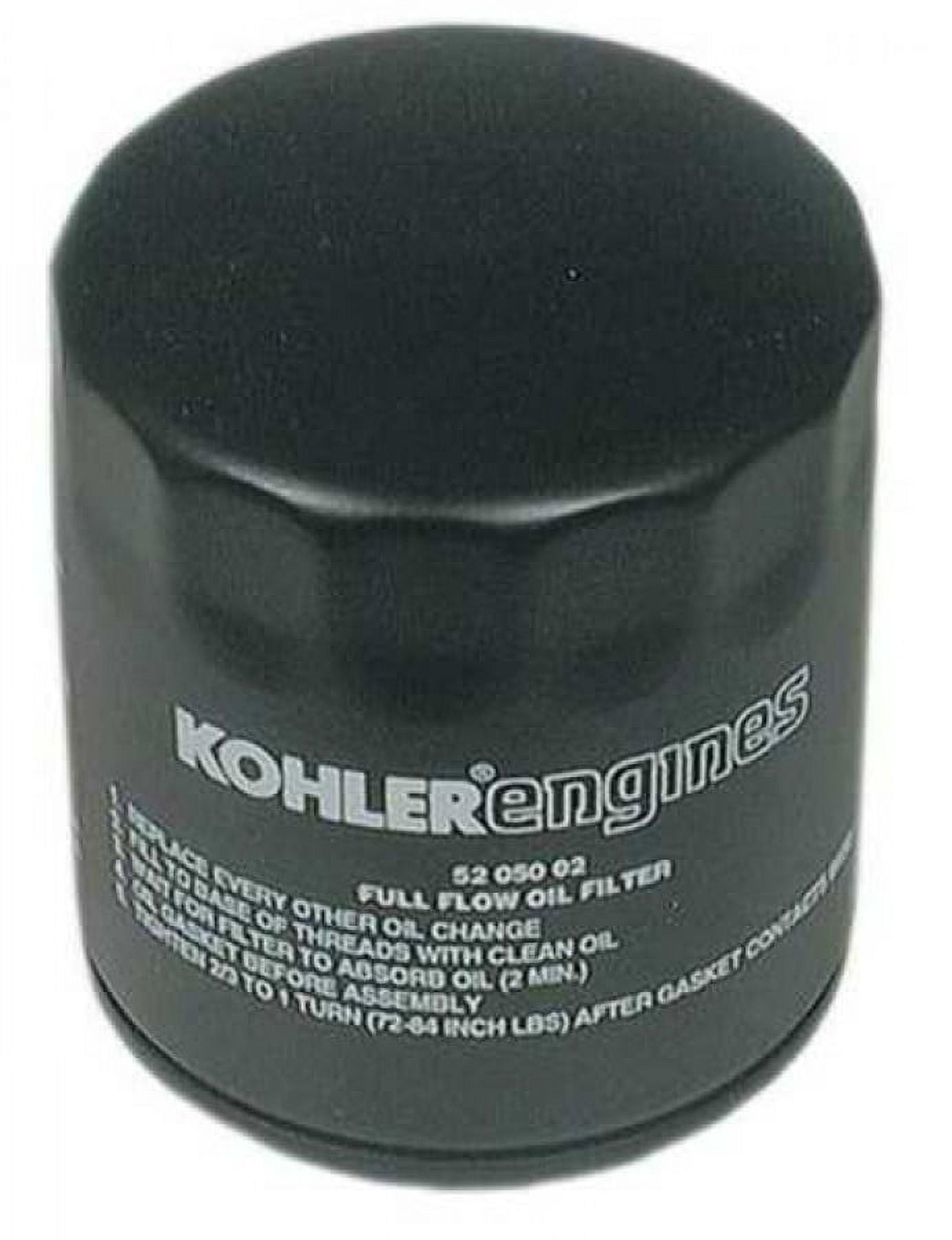 Kohler 52 050 02-S Engine Oil Filter Extra Capacity For CH11 - CH15, CV11 - CV22
