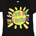 thumbnail image 4 of Inktastic I Love My Big Brother Sun and Rainbow Letters Boys or Girls Baby Bodysuit, 4 of 5