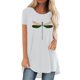thumbnail image 1 of Mujeres moda Casual impresión camisas manga corta suelta Tee Tops túnica blusa Fridja ghk475, 1 of 4