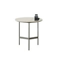 thumbnail image 6 of Holaki Coffee Table,End/Side Tables - Small Round Accent Table,Metal Gray Narrow Night Stands with Sharp,Ideal for Any Room-Side Tables Living Room,Bedroom,Tall Plant Stand Balcony,Indoor, 6 of 9