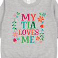 thumbnail image 3 of Inktastic My Tia Loves Me Niece Toddler Sweatshirt, 3 of 4