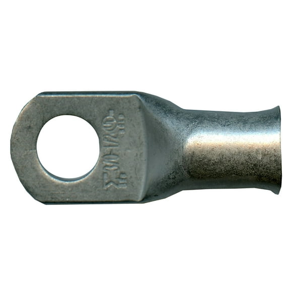 Tinned Copper Lug 3/0 AWG Gauge 1/2" Ring Wire Terminal Battery Cable End Connector - 10 Pack
