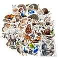 thumbnail image 6 of 35pcs Realistic Animal Kids Stickers Lovely Children Stickers DIY Stickers for Laptops Suitcase, 6 of 9