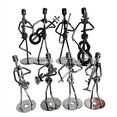 thumbnail image 5 of Little Iron Art Musician -Music Band Crafts Home Office Desk Decoration Birthday Gift 8 Pack, Table Ornaments, 5 of 10