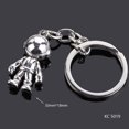 thumbnail image 3 of Llaveros de corazón de amor para mujer, hombre, perro, gato, llavero de coche, ala, mal de ojo, pistola, joyería de moda, colgante, amigo, regalos de boda originales, 3 of 4
