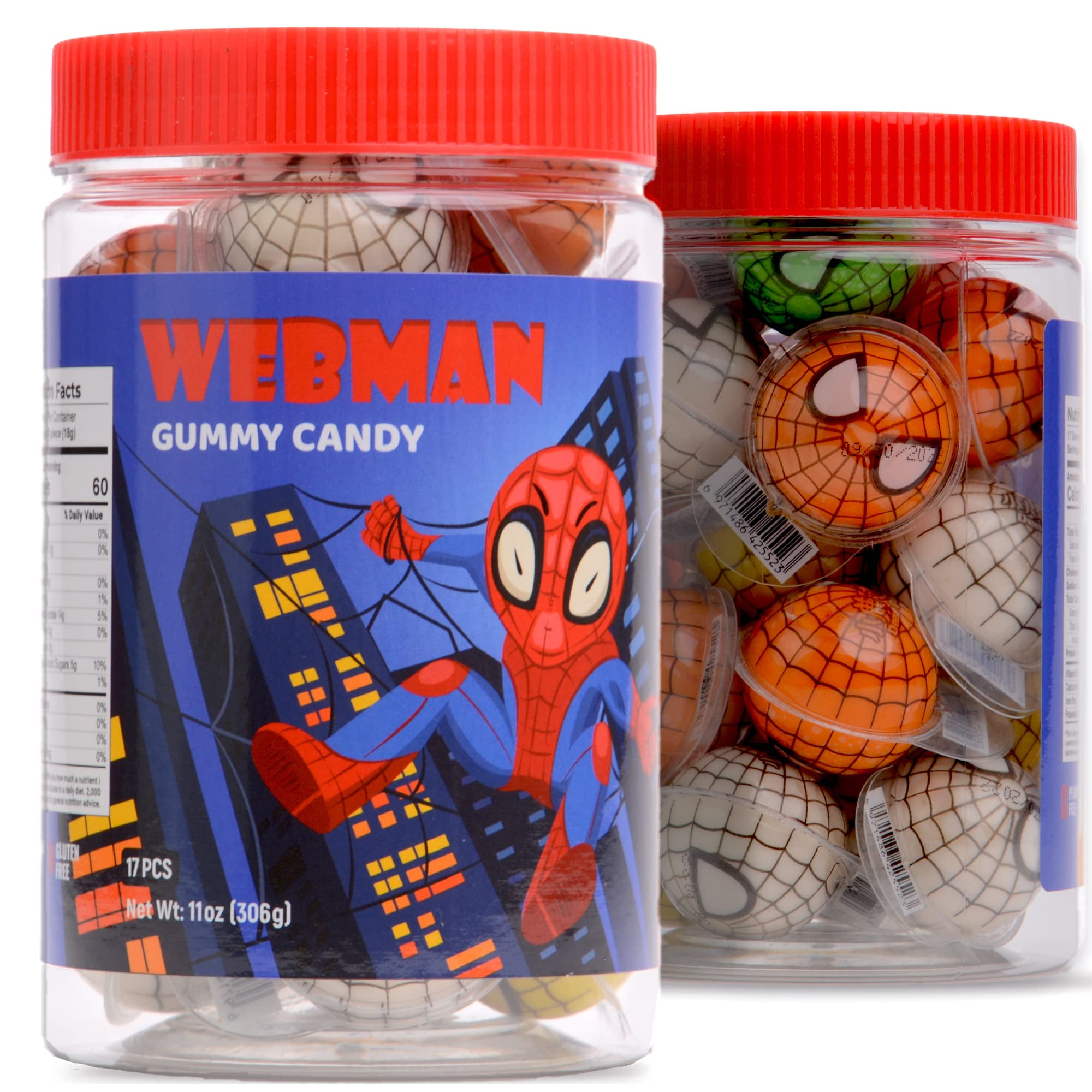 Gummy Candy 30 mm Large Jelly Filled Gummies Candy Gummy Bulk 17