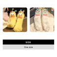 thumbnail image 5 of KRONDO Fuzzy Slipper Socks - 3 Pairs Plush Warm Winter Socks for Women, Soft & Thick for Home, Perfect Holiday Gift Set, 5 of 8