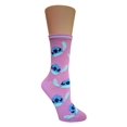 thumbnail image 5 of Disney Stitch Women's Crew Socks, 7 Days of Socks Giftable Box, 7-Pack, Size 4-10, 5 of 7