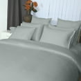 thumbnail image 1 of Just Linen 400 TC 100% Egyptian Quality Cotton Sateen, 3 Piece Twin Sheet Set with Deep Pocketed Fitted Sheet, 1 of 4