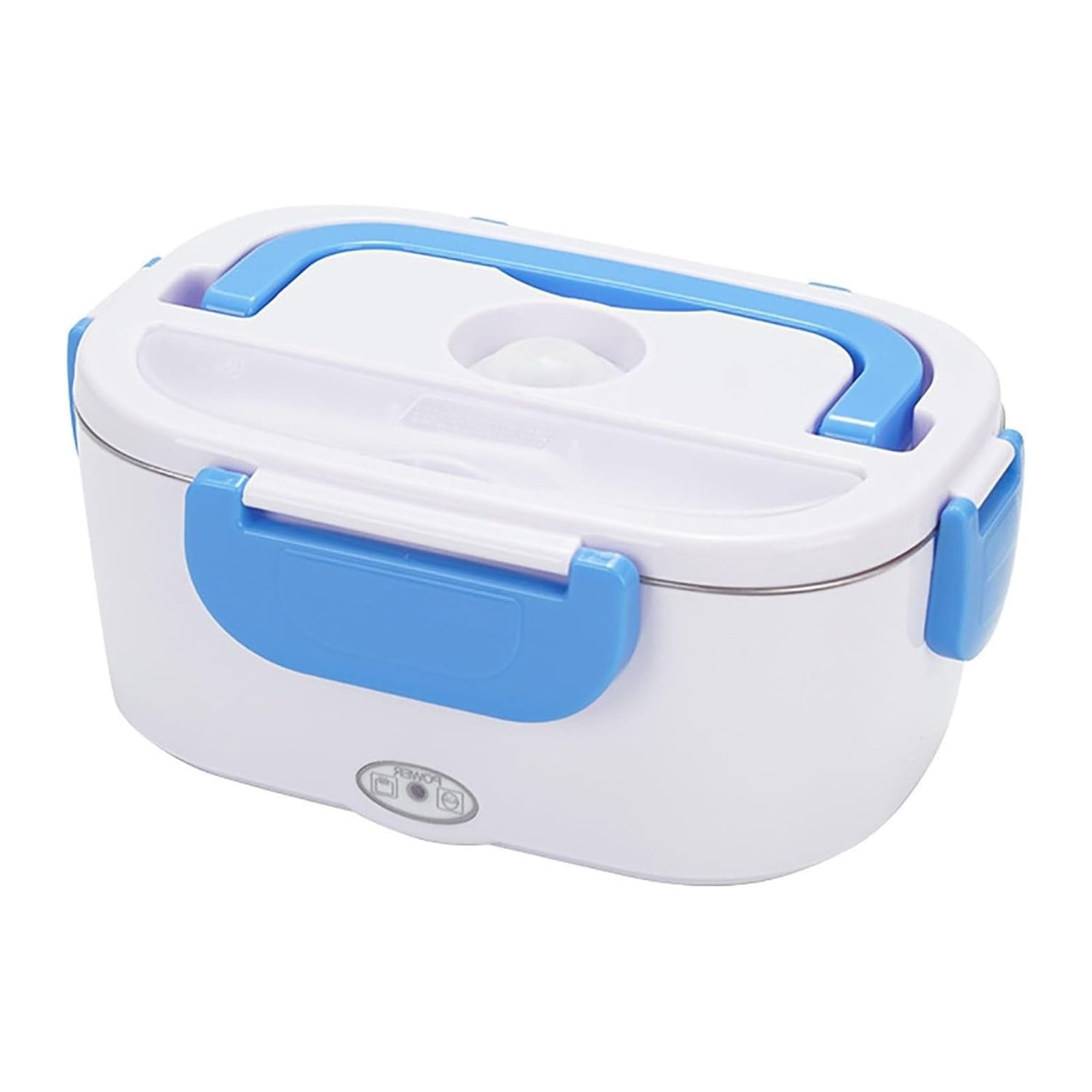 Lunch Box Food Warmer 2 in 1, Portable Food Heater for Car and Home - Leak proof, Lunch Heating Microwave for Truckers with Removable Stainless Steel Container 1.5 L, 110V/12V