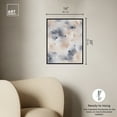 thumbnail image 5 of Fluff And Cotton Watercolor Boho Abstracts Canvas Wall Art by Art Remedy, Black Floater Frame, 17" x 21", 5 of 7