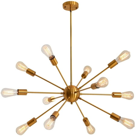 Sputnik Chandeliers 12 Lights Modern Pendant Lighting Industrial Vintage Ceiling Light Fixture Brass Canada Sputnik Chandeliers 12 Lights Modern, Install Sputnik Chandelier