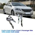 thumbnail image 2 of 1Pair Hood Hinges Driver & Passenger Side 79110-B3000 79120-B3000 for MISTRA () 2013-2020 Engine Bonnet Hinge, 2 of 5