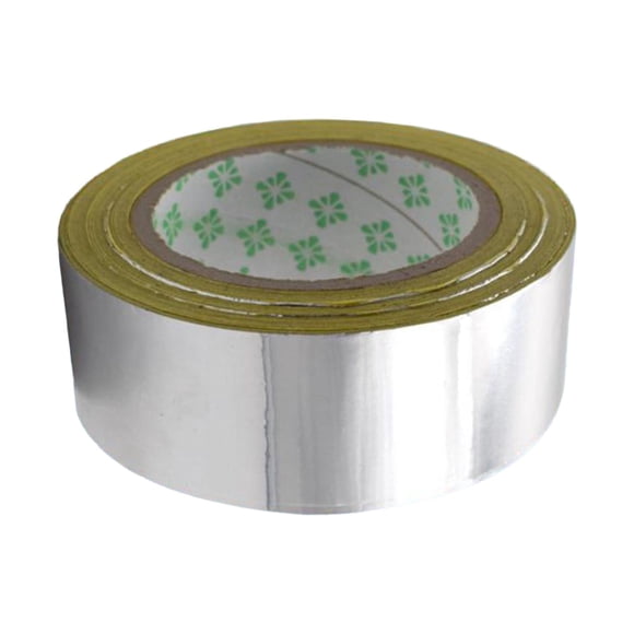 Cinta de papel de aluminio impermeable, cinta adhesiva de reparación, cinta aislante de tuberías de parche, barrera de papel de aluminio para áticos,