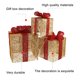 thumbnail image 2 of 3 piezas 1 juego de adornos prácticos para árboles de Navidad, parcela única, adornos brillantes, 2 of 5