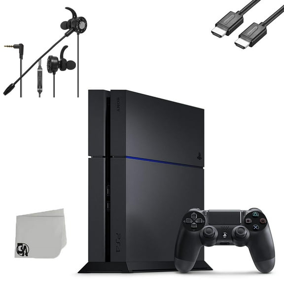Pre-Owned Sony PlayStation 4 Original 500GB Matte Black Gaming Console   T5 Earbuds With Microphone BOLT AXTION ( )
