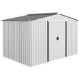 thumbnail image 1 of Outsunny 9' x 6' Garden Storage Shed w/ Steel Foundation Kit, 1 of 10