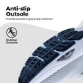 thumbnail image 5 of AOV GREEN LEAF Mens Running Shoes Tennis Athletic Sneakers Gym Comfortable Walking Sport Non Slip Workout Cross Training Shoe Size 7-13, 5 of 8