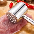 thumbnail image 5 of TOPRenddon Meat Tenderizer Hammer, Heavy Duty Meat Tenderizer, Dual-sided Meat, Dual-sided Meat Tenderizer for Tenderizing Steak, Chicken Breasts, Pork Chops, 5 of 6