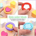 thumbnail image 2 of Juguetes De Clasificación Y Apilamiento De Madera Para Niños, Bloques De Reconocimiento De Color Con Forma Geométrica, Rompecabezas De Aprendizaje Temprano, Juego De Mesa, Regalos Para Niños Eigraketly FN005778-00, 2 of 6