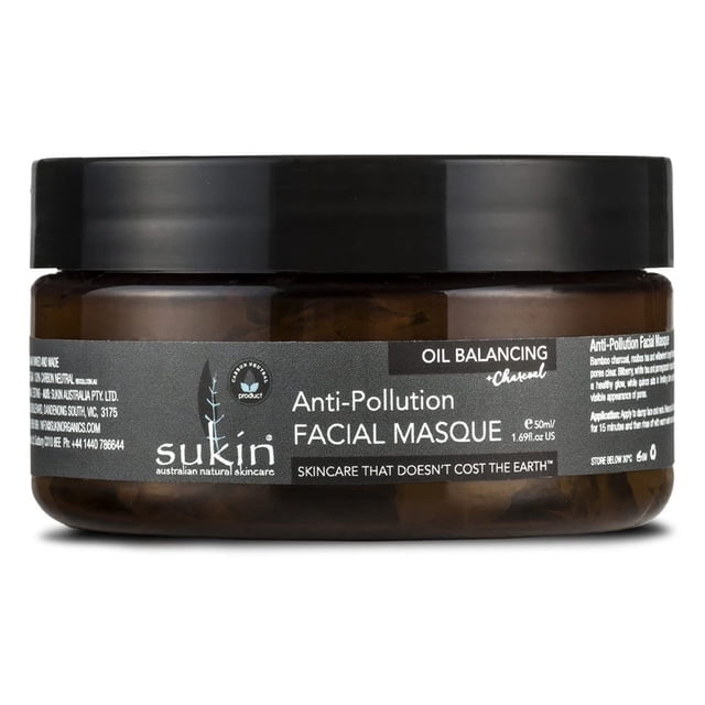 SUKIN Mascarilla Facial Equilibrante de Carbón 100 ML