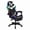 Black, variant on Xinwanna Gaming Chair with Bluetooth Speakers & LED Lights, Ergonomic Massage Computer Chair Height Adjustable, Video Game Chair with 360° Swivel Seat and Headrest, 397LBS Load