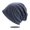 Blue, variant on Red Slouchy Beanies for Women Cotton Thick Fleece Lined Knit Winter Hat for Men & Women Warm Watch Cap for Cold Weather One Size
