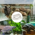 thumbnail image 3 of 10.8x7.8x1.3in Non-Slip Reptile Water Bowl - ABS Turtle Pond with Climbing Zones, Multi-Purpose Bathing Pool for Turtles/Snakes/Lizards(White/A), 3 of 9