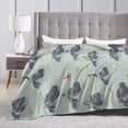 thumbnail image 6 of Hippo Blanket,Cute Whimsical Water Scene 60x50, 6 of 6