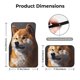thumbnail image 5 of Balery Regal Shiba Inu Juego de 4 Alfombrillas para Auto, Revestimientos de Caucho Resistente, Diseño Antideslizante, 5 of 7