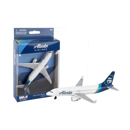 ボーイング 737 アラスカ航空 ノンスケール 2021年4月13日発売 DARON 飛行機 / 飛行機模型 / 模型 / 完成品 / 完成品模型 [RT3994-1]