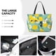 thumbnail image 3 of Fotbe Lemons Chamomile Flowers And Leaves Bolsa de Viaje para Playa - Resistente al Agua, Bolsa Tote de Gran Capacidad y Ligera con 7 Bolsillos para Mujeres y Hombres, 3 of 7