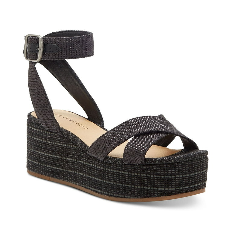 Lucky brand wedges black discount