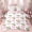 Bow 10, variant on Erosebridal Bow Ballet Shoes Bedding Comforter Set for Girls, Pink Flower Floral Full Bedding Set, Pink Reversible, 7pcs