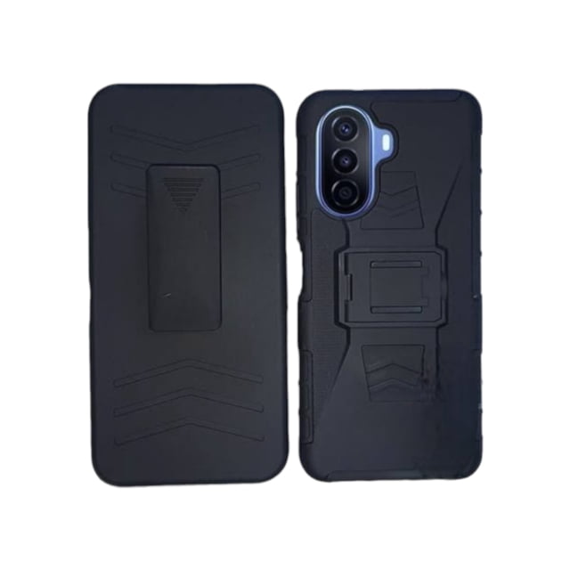 Funda Uso Rudo Clip 360 Para Huawei Nova Y70 Más 2 Micas De Cristal