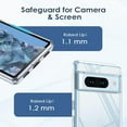 thumbnail image 6 of Qoosea for Google Pixel 8A Case Clear, Rugged Tough Shockproof TPU Silicone Slim Phone Cover Case for Pixel 8A, 6 of 6