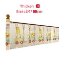 thumbnail image 3 of Valla de seguridad duradera para escaleras de bebés de 2 m y 3 m con impresión a color, red de protección para escaleras para el hogar de los niños, red de cuerda de seguridad gruesa para balcones, 3 of 5