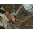 thumbnail image 4 of Ambesonne English Bulldog Quilted Bedspread Set 3 Pcs, Detective Dog, Queen Size, Multicolor, 4 of 5