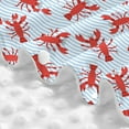 thumbnail image 5 of Car Seat Cover Baby, Cute Cartoon Lobster Baby Car Seat Cover for Baby Boys Girls Newborn , Infant Car Seat Canopy Cover Nursing Breastfeeding Cover Warm Blanket, 5 of 7