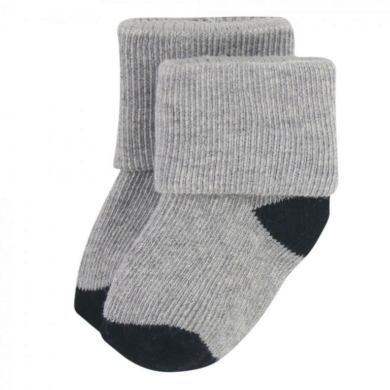 Boys Kids Fashion Plaid Versatile Soks, Warm Comfy Socks For