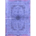 thumbnail image 1 of Ahgly Company Indoor Rectangle Persian Blue Traditional Area Rugs, 2' x 4', 1 of 4